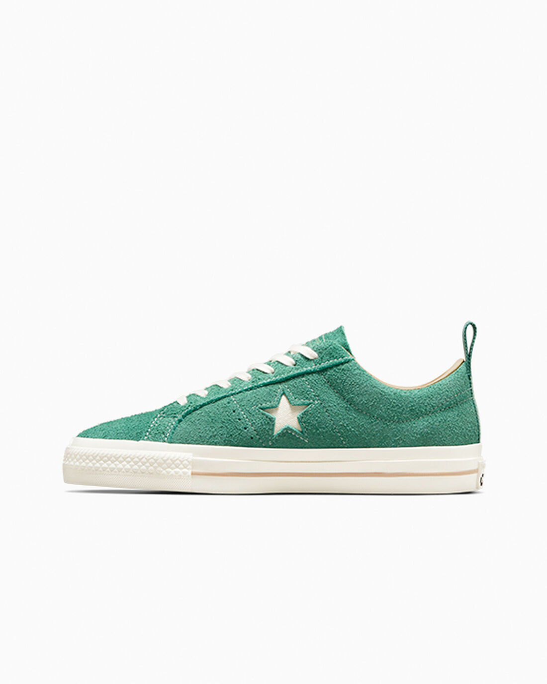 Men's Converse One Star Pro Vintage Suede Skate Shoes Green | Australia-83416