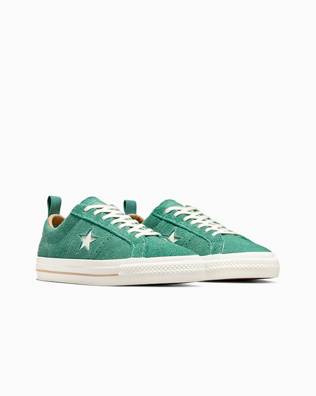 Men's Converse One Star Pro Vintage Suede Skate Shoes Green | Australia-83416