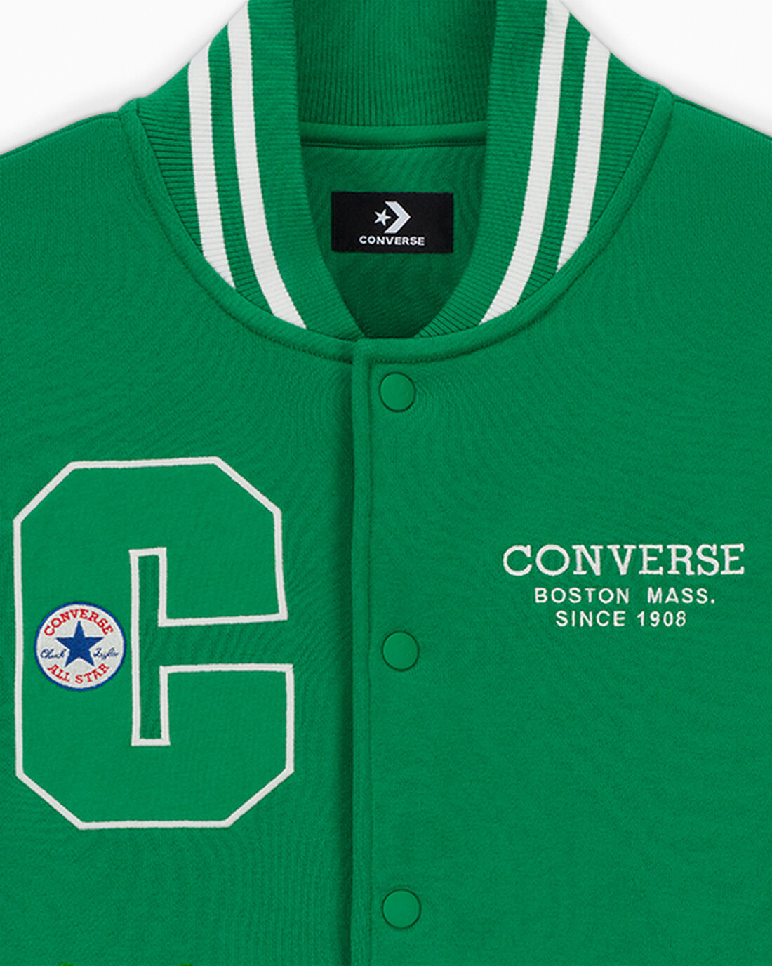 Men's Converse Retro Reboot Bomber Jackets Green | Australia-96087