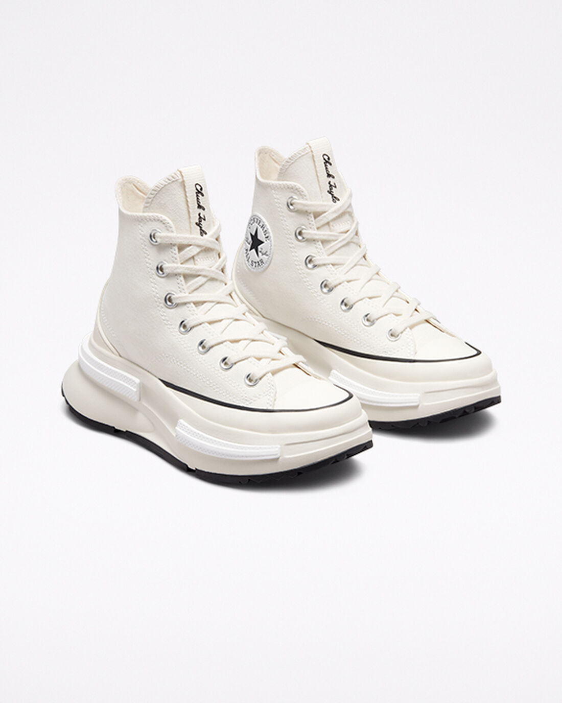 Men's Converse Run Star Legacy CX High Top Sneakers Beige/Black/White | Australia-39150