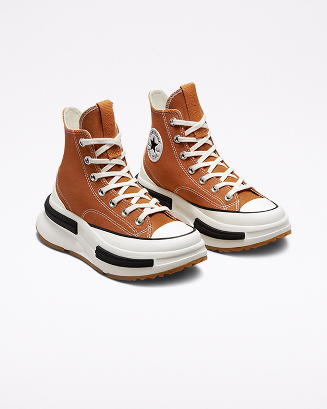 Men's Converse Run Star Legacy CX High Top Sneakers Brown/Black | Australia-45692