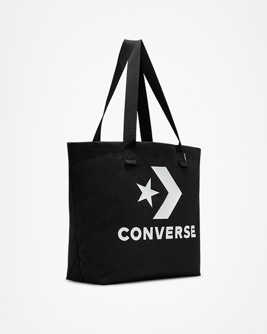 Men's Converse Star Chevron Tote Bags Black/White | Australia-84570