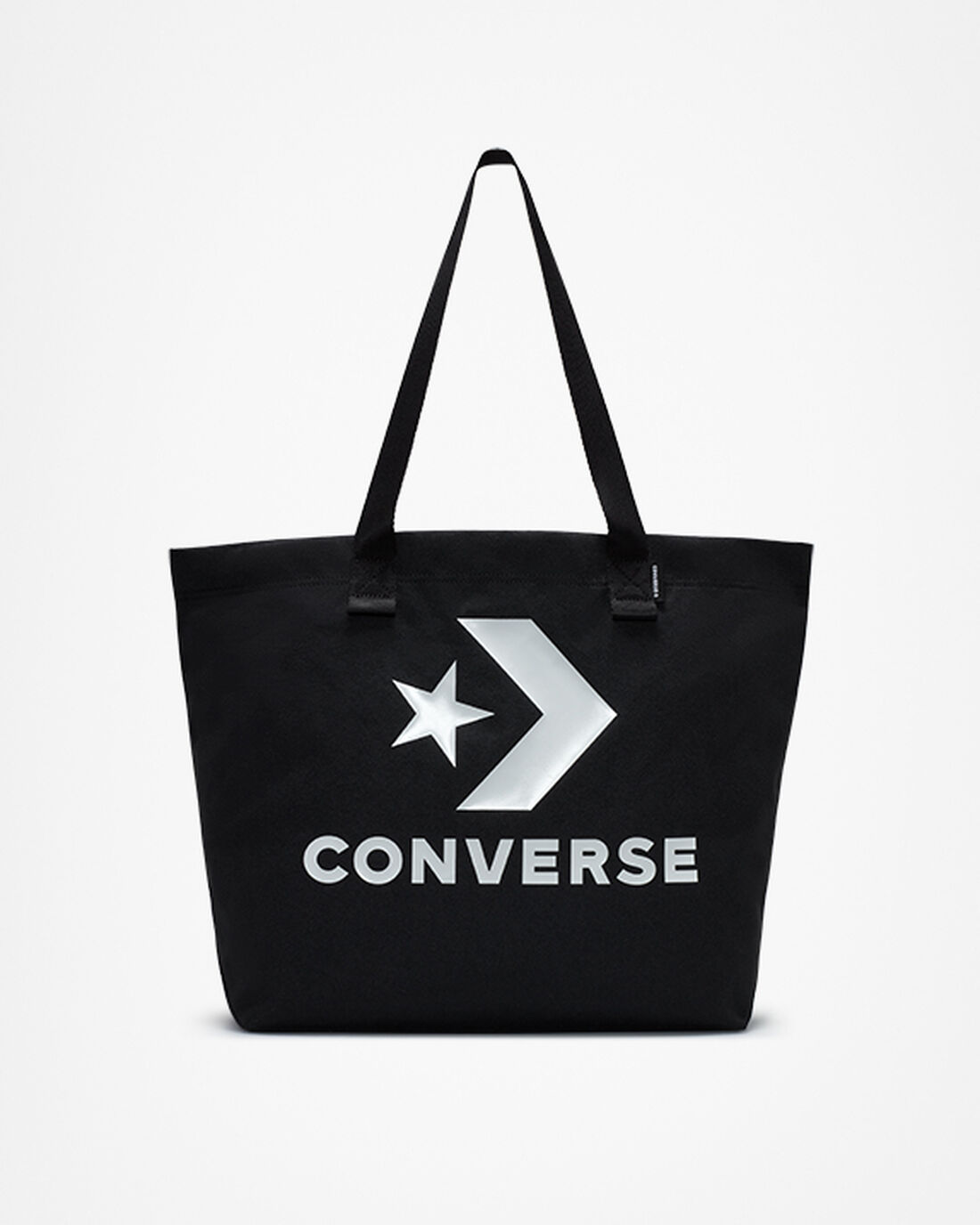 Men\'s Converse Star Chevron Tote Bags Black/White | Australia-84570