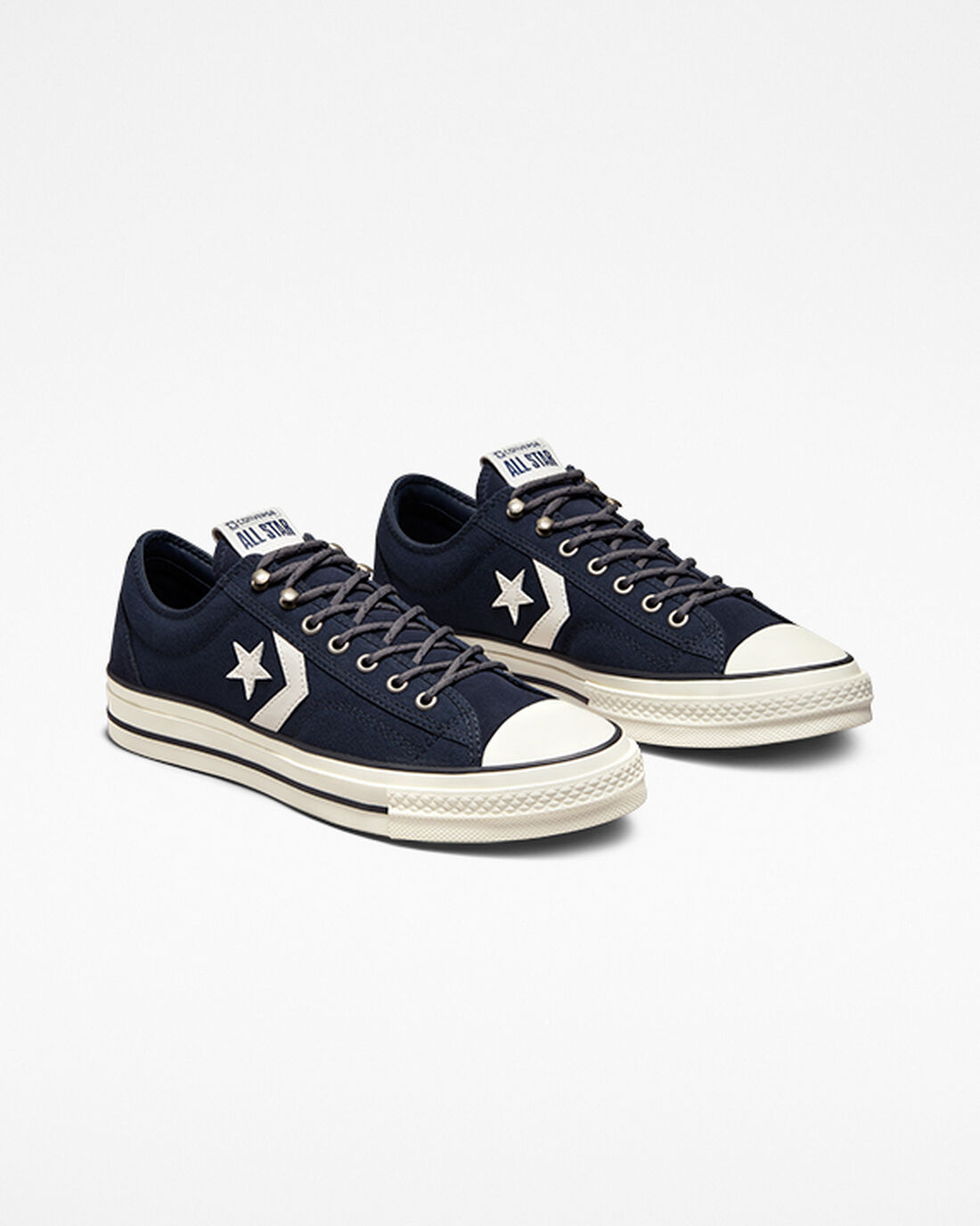 Men's Converse Star Player 76 Retro Hike Sneakers Obsidian/Black | Australia-25681