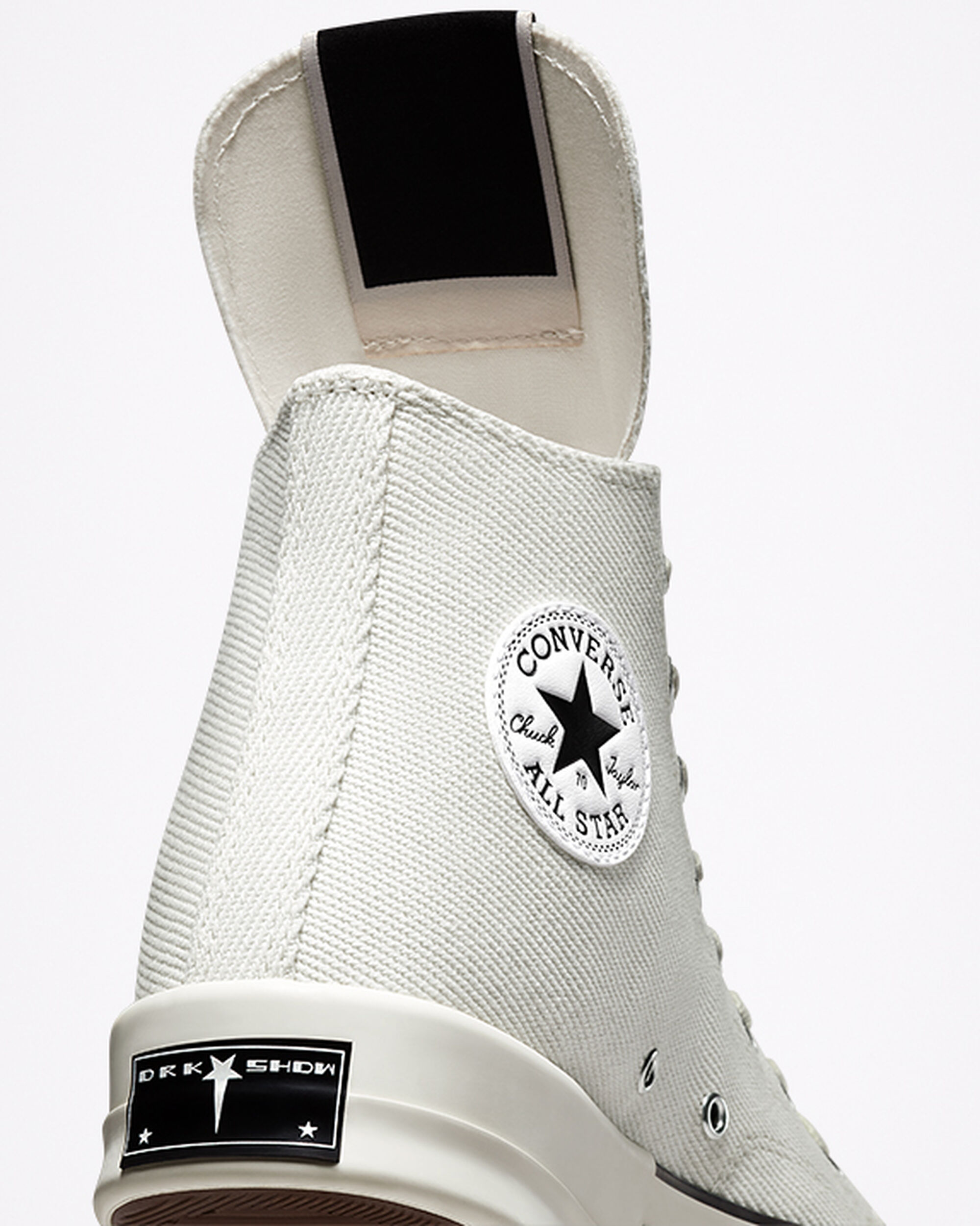 Men's Converse x DRKSHDW DRKSTAR Chuck 70 High Top Sneakers White/Black | Australia-10938