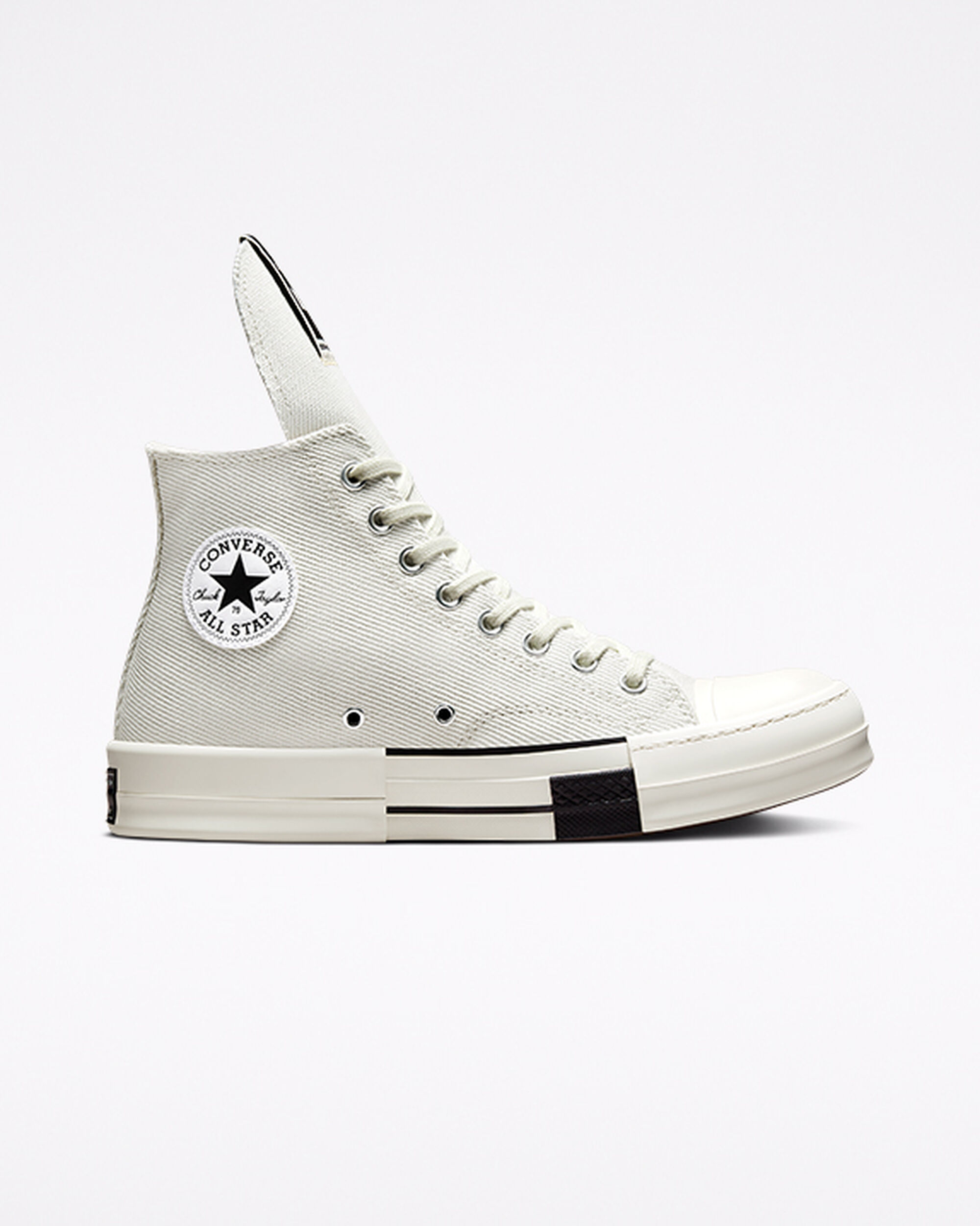 Men\'s Converse x DRKSHDW DRKSTAR Chuck 70 High Top Sneakers White/Black | Australia-10938