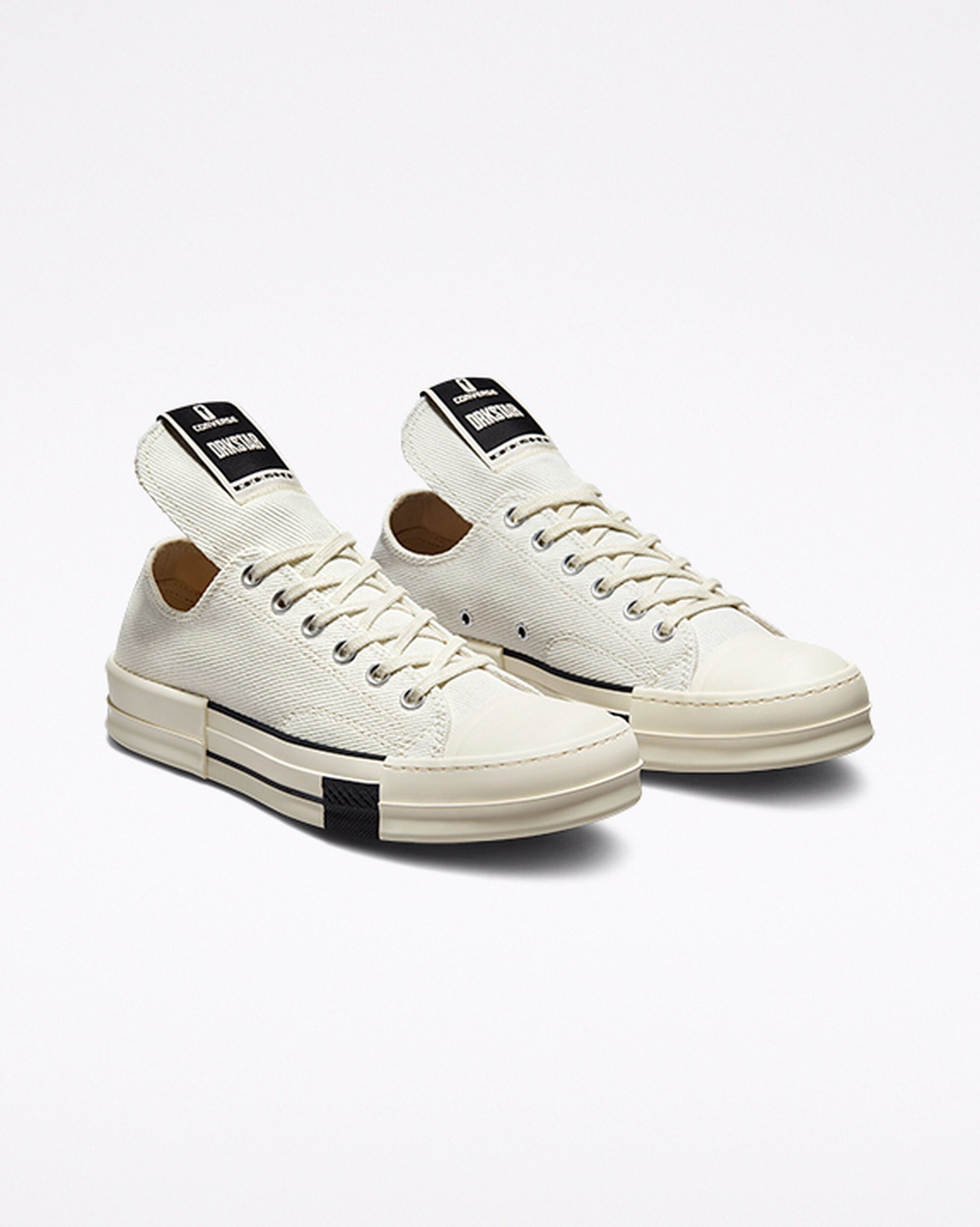 Men's Converse x DRKSHDW DRKSTAR Chuck 70 Sneakers White/Black | Australia-96478