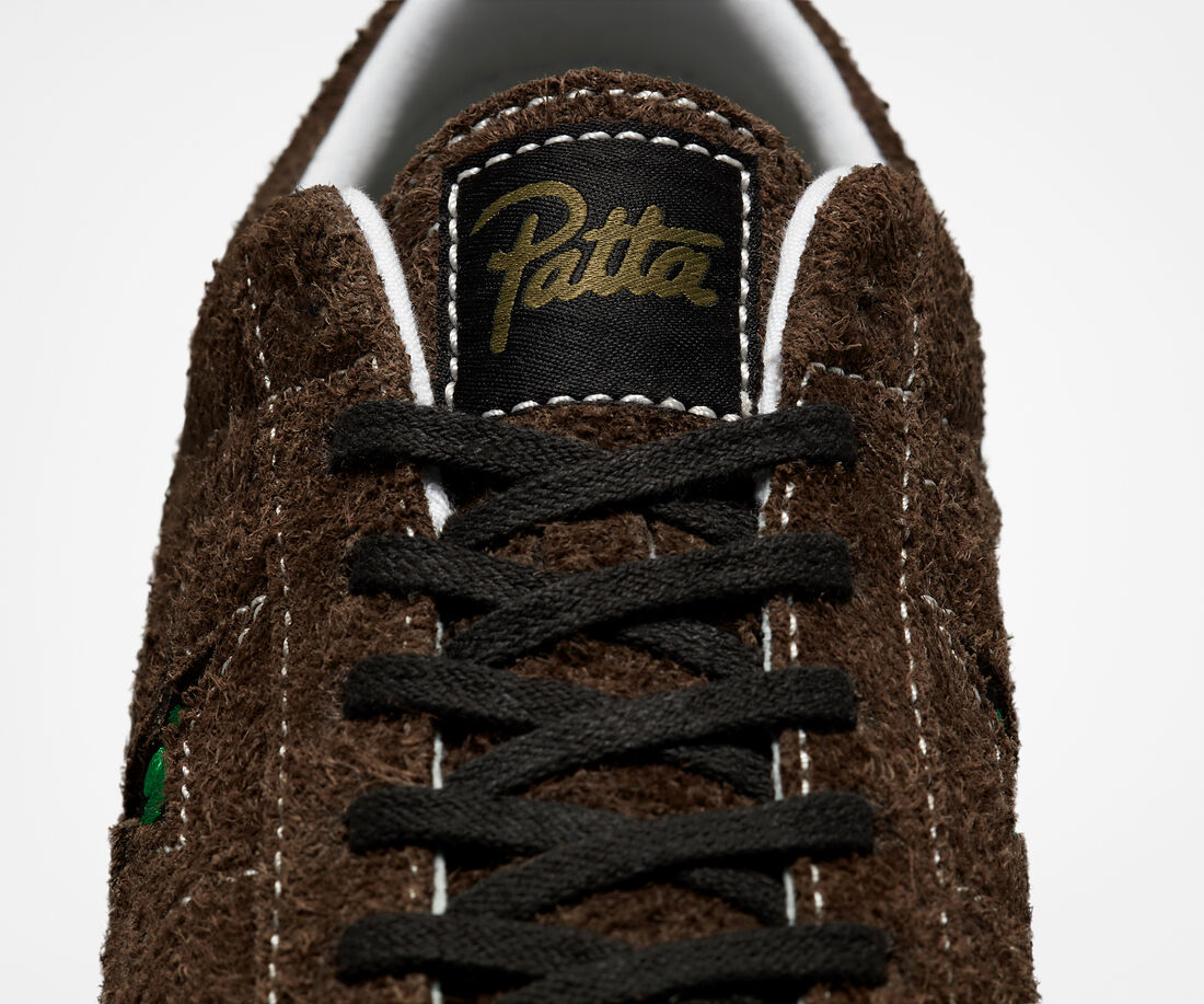 Men's Converse x Patta Four-Leaf Clover One Star Pro Sneakers Olive/White | Australia-24679