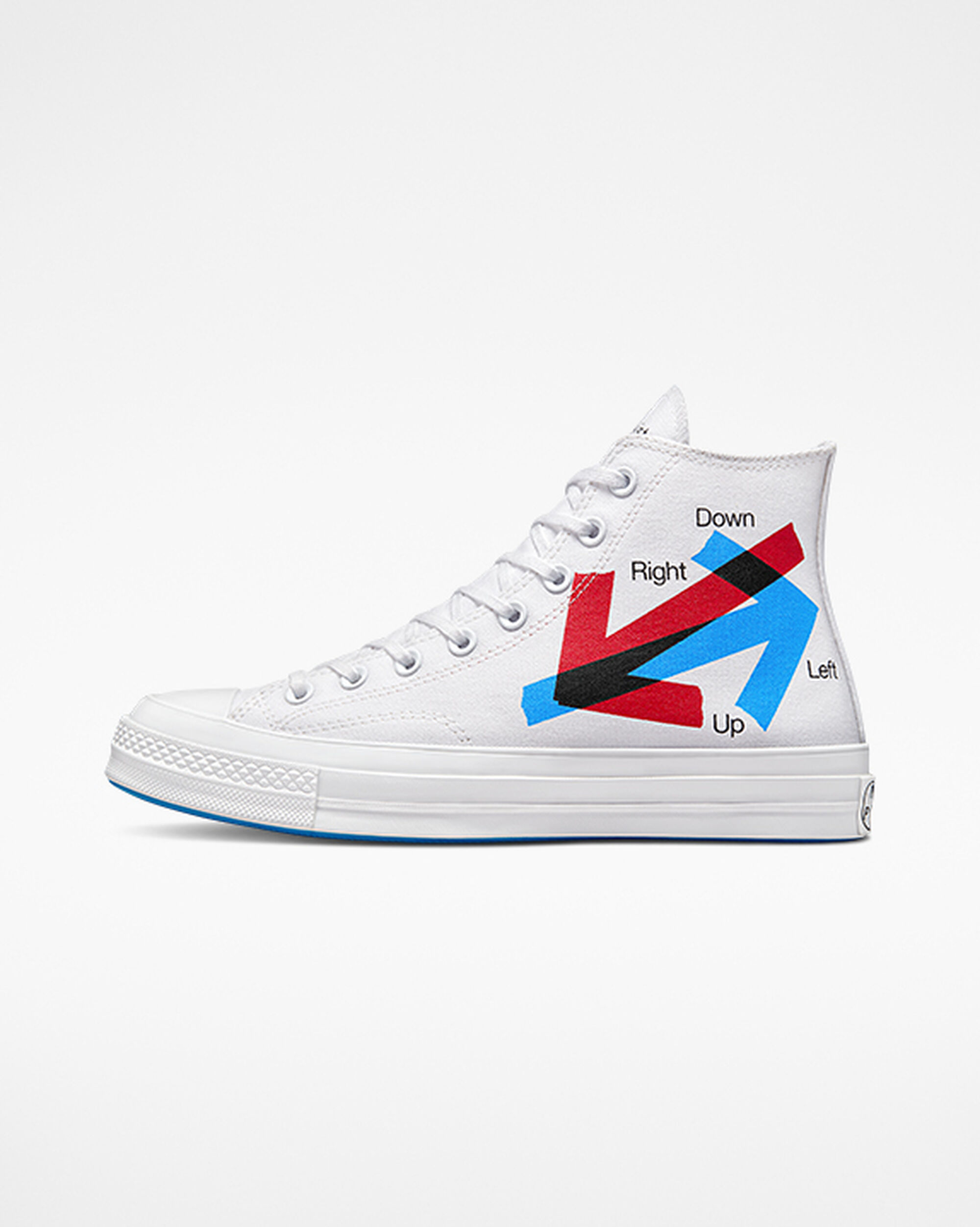 Men's Converse x Patta x Experimental Jetset Chuck 70 High Top Sneakers White/Red/Blue | Australia-85079