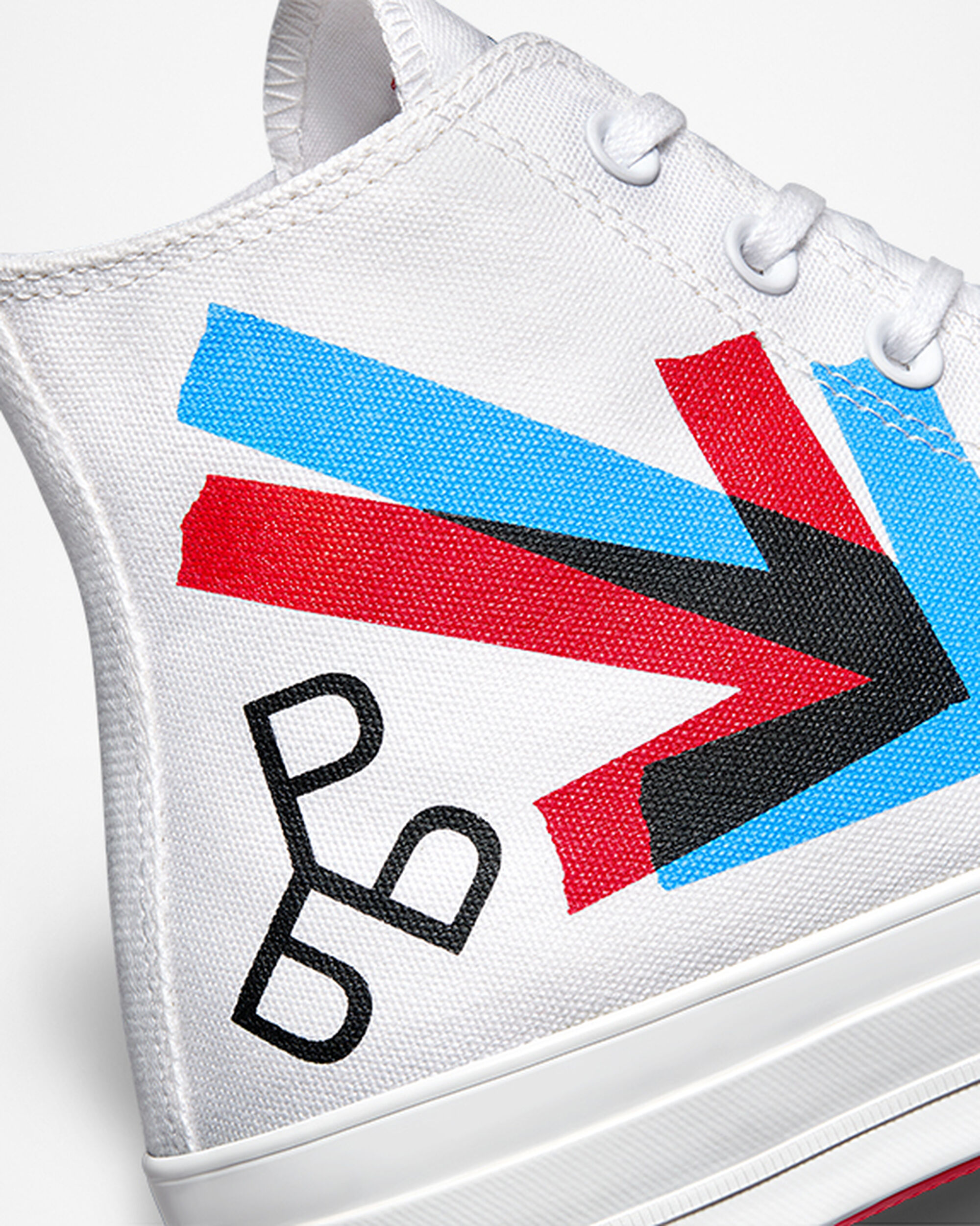 Men's Converse x Patta x Experimental Jetset Chuck 70 High Top Sneakers White/Red/Blue | Australia-85079