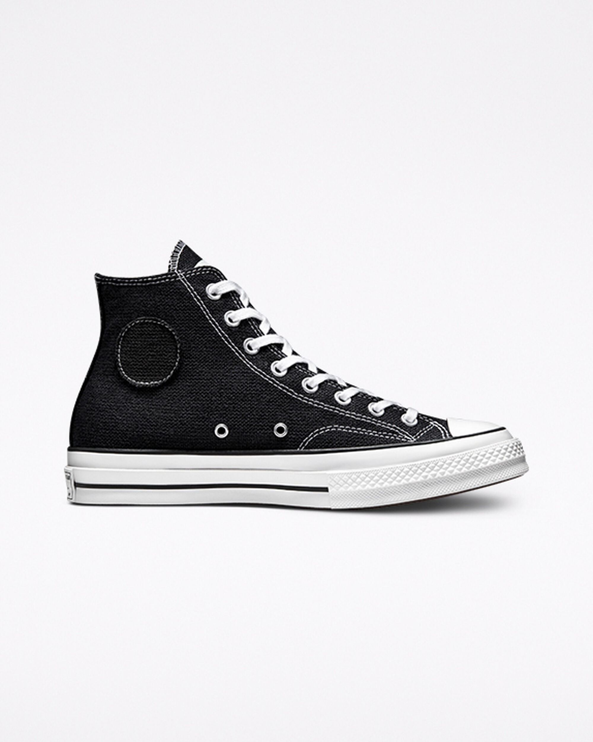 Men\'s Converse x Stüssy Chuck 70 High Top Sneakers Black/White/Black | Australia-45031