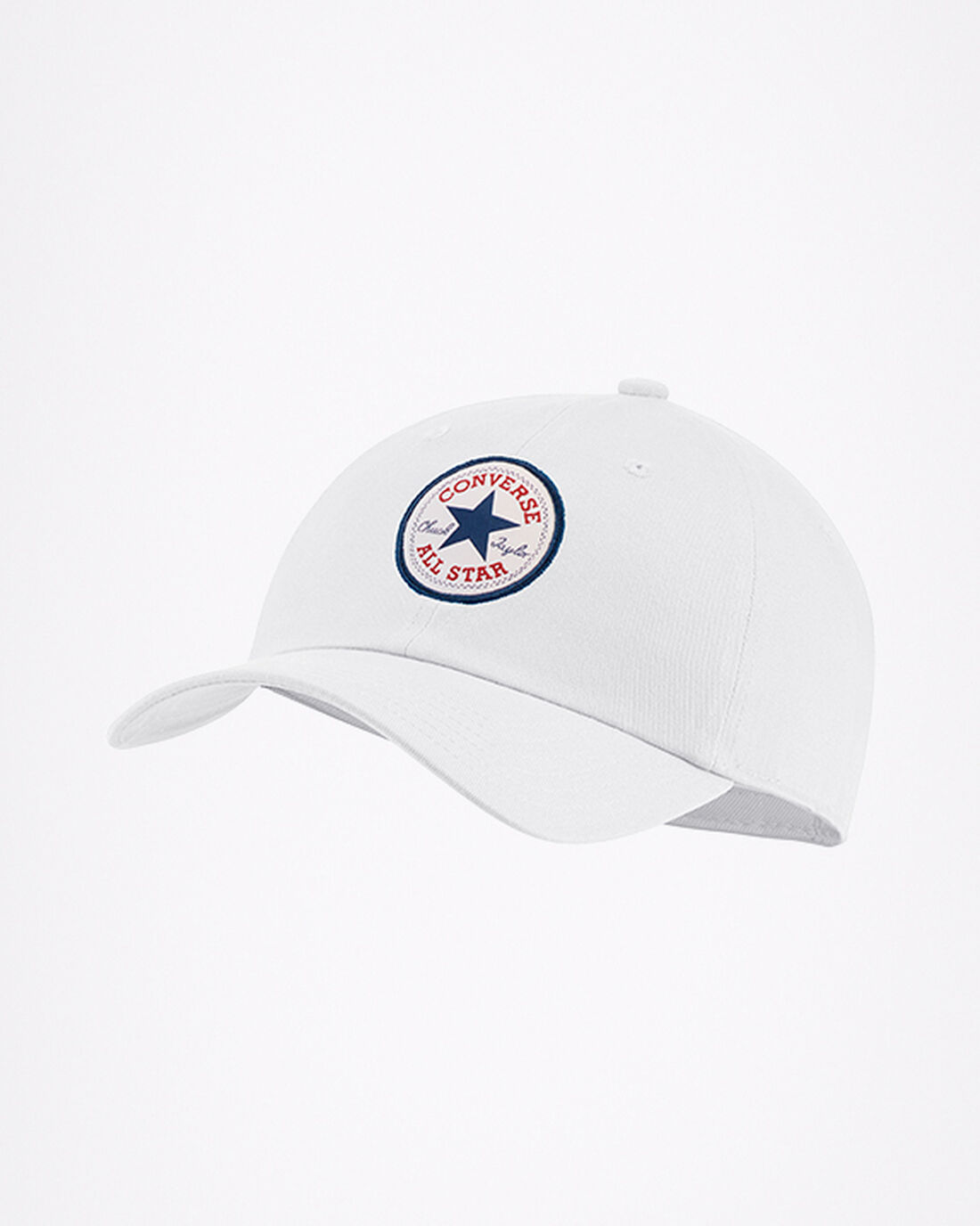 Women\'s Converse All Star Patch Baseball Hats White | Australia-01587