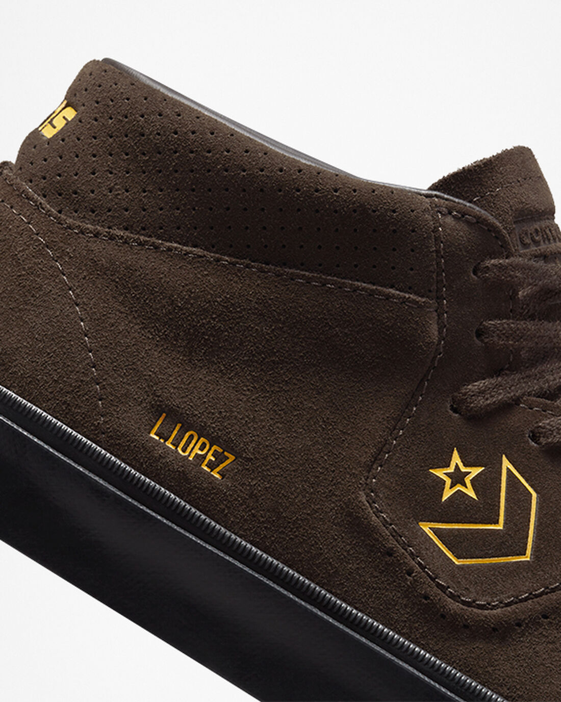 Women's Converse CONS Louie Lopez Pro Skate Shoes Brown/Black | Australia-26039