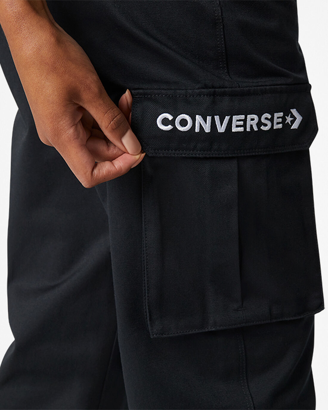 Women's Converse Cargo Jogger Pants Black | Australia-35742