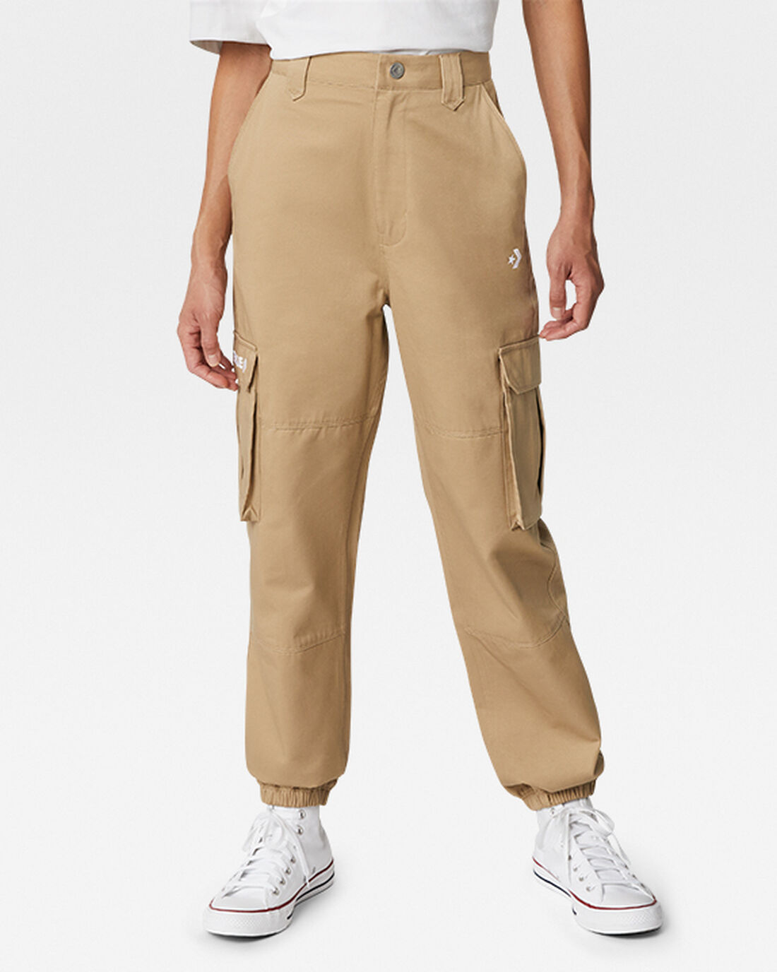 Women\'s Converse Cargo Jogger Pants Khaki | Australia-16857