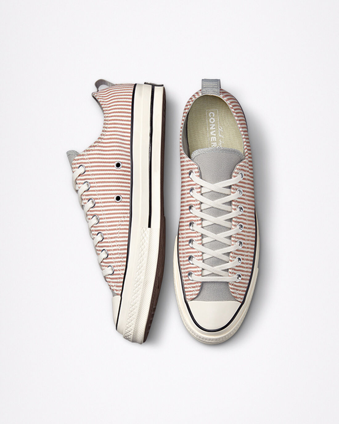 Women's Converse Chuck 70 Crafted Stripe Sneakers Olive | Australia-65107