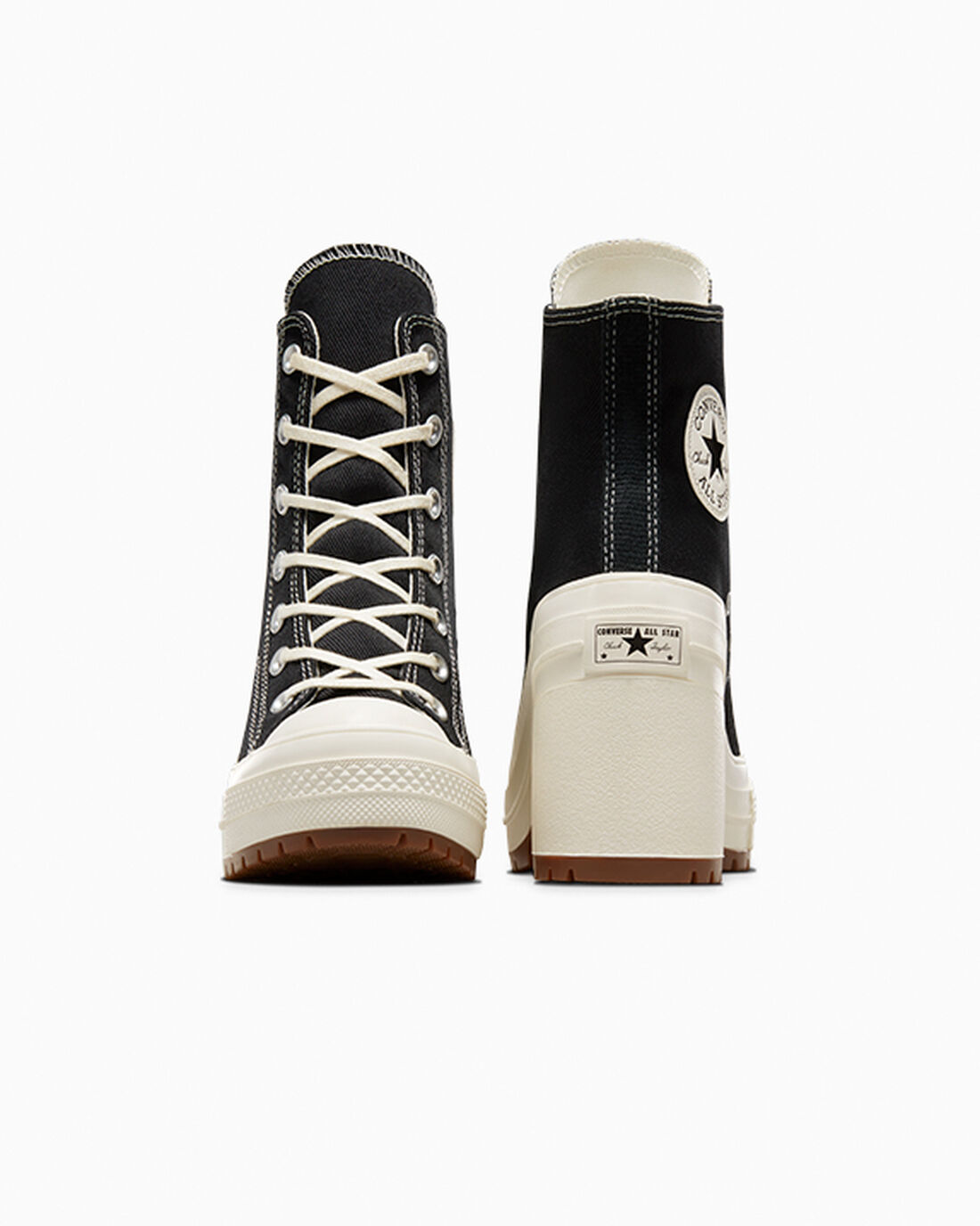 Women's Converse Chuck 70 De Luxe Heel High Top Sneakers Black | Australia-03745
