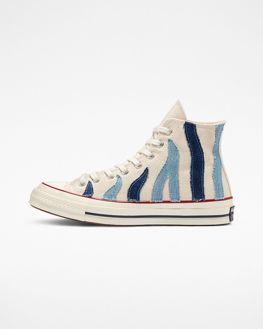 Women's Converse Chuck 70 Denim High Top Sneakers Beige Blue | Australia-38647