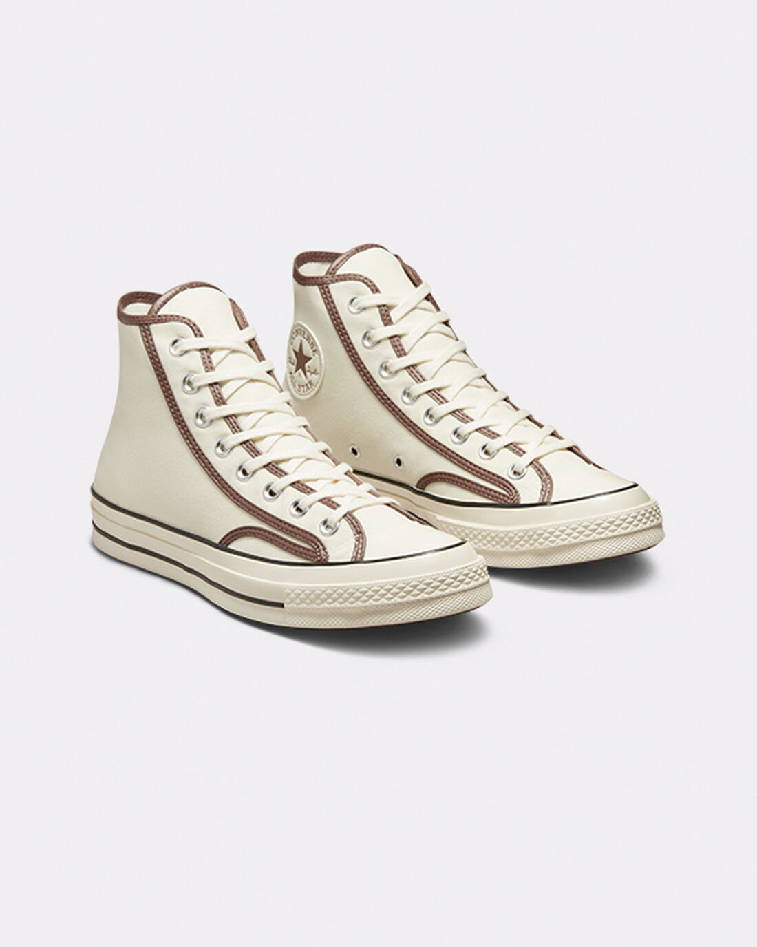 Women's Converse Chuck 70 Heavyweight Canvas High Top Shoes Beige/Brown | Australia-28695