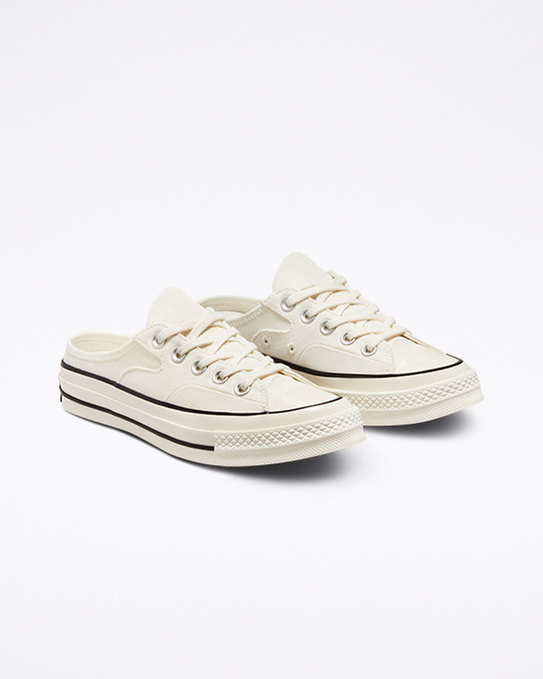 Women's Converse Chuck 70 Mule Sneakers Beige/Black | Australia-59812