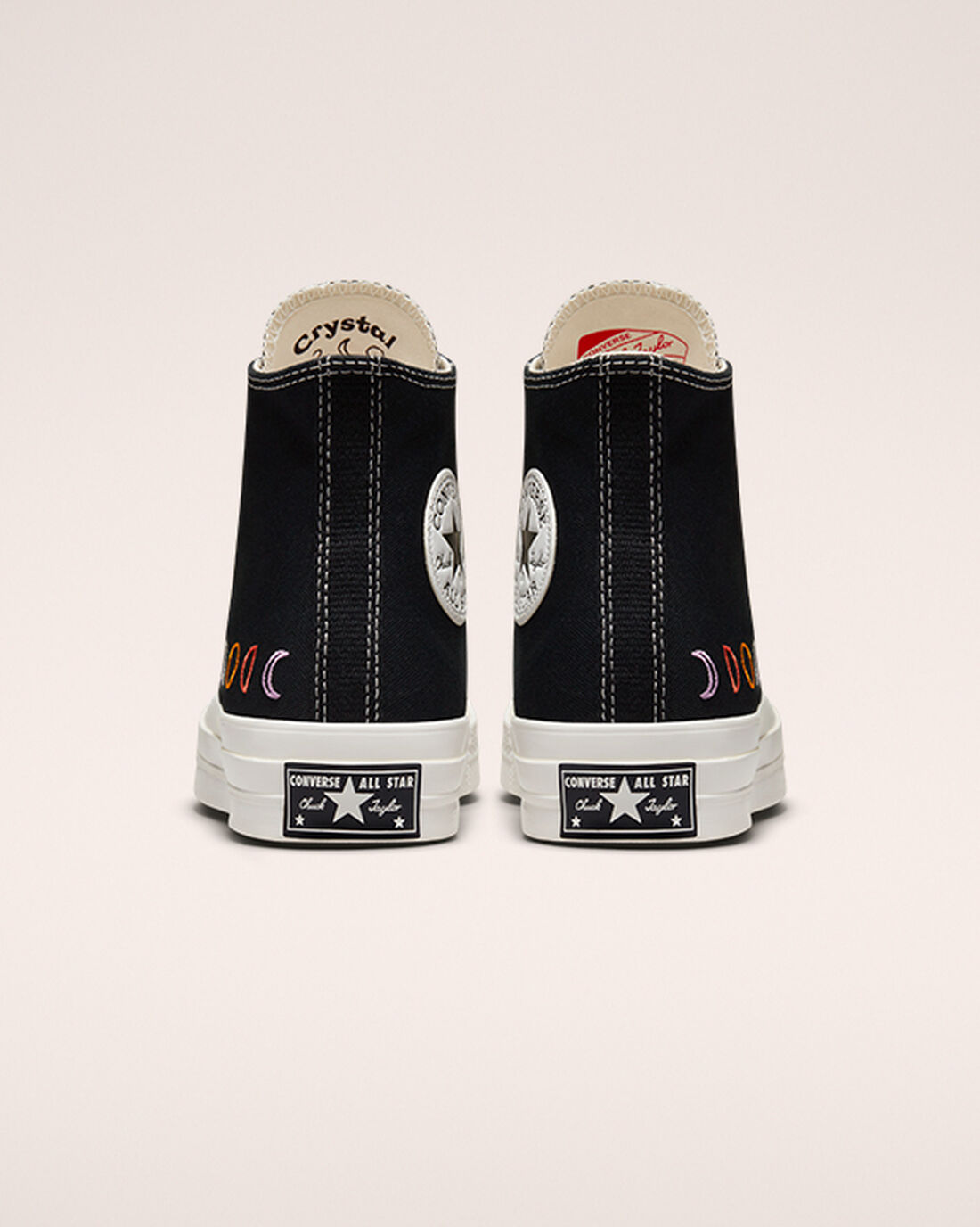 Women's Converse Chuck 70 Mystic Symbols High Top Sneakers Black/White | Australia-06824