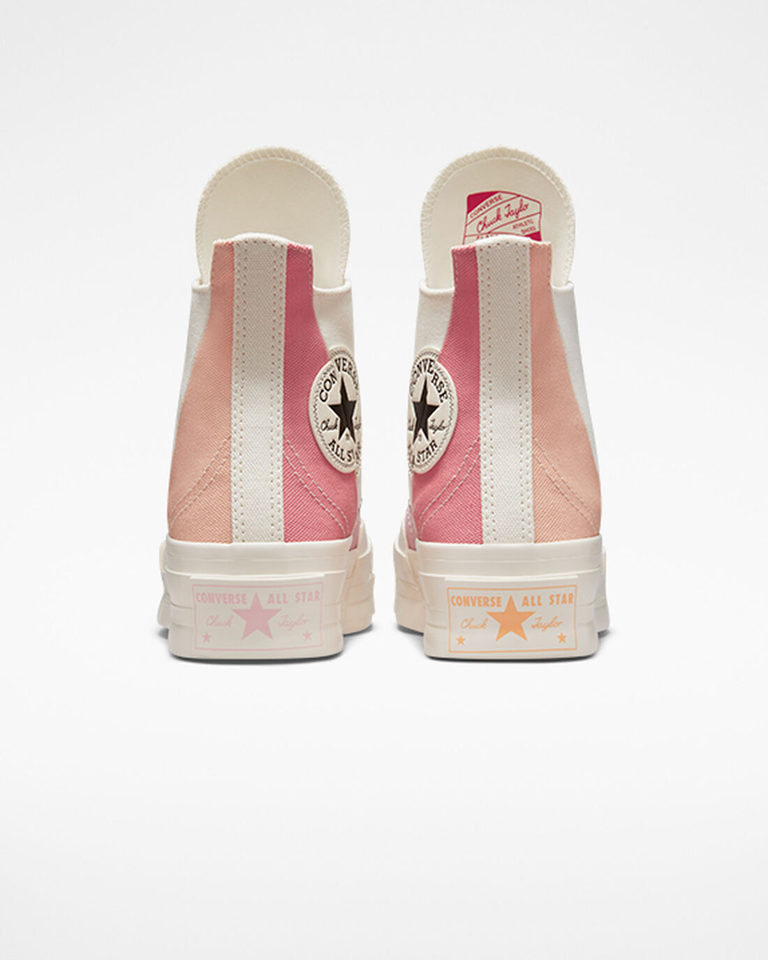 Women's Converse Chuck 70 Plus Color Candy High Top Sneakers Beige/Orange Pink | Australia-08695