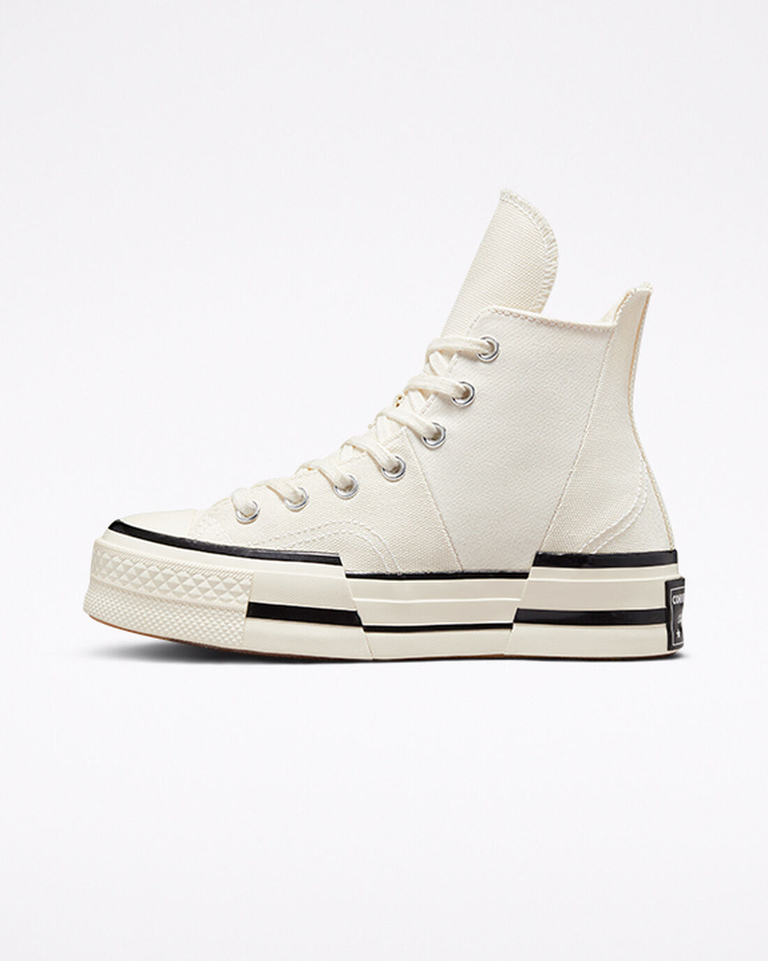 Women's Converse Chuck 70 Plus High Top Sneakers Beige/Black | Australia-73509