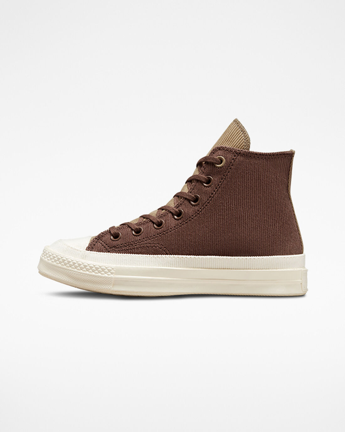 Women's Converse Chuck 70 Stretch Corduroy High Top Sneakers Brown/Khaki | Australia-19762