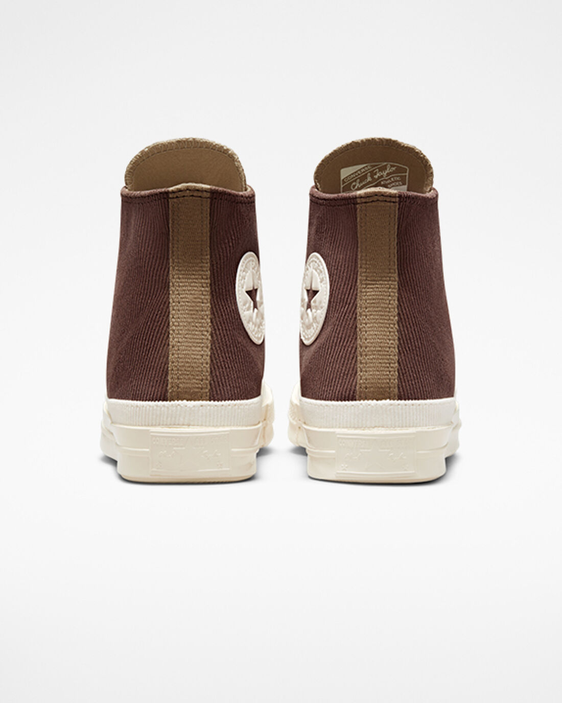 Women's Converse Chuck 70 Stretch Corduroy High Top Sneakers Brown/Khaki | Australia-19762