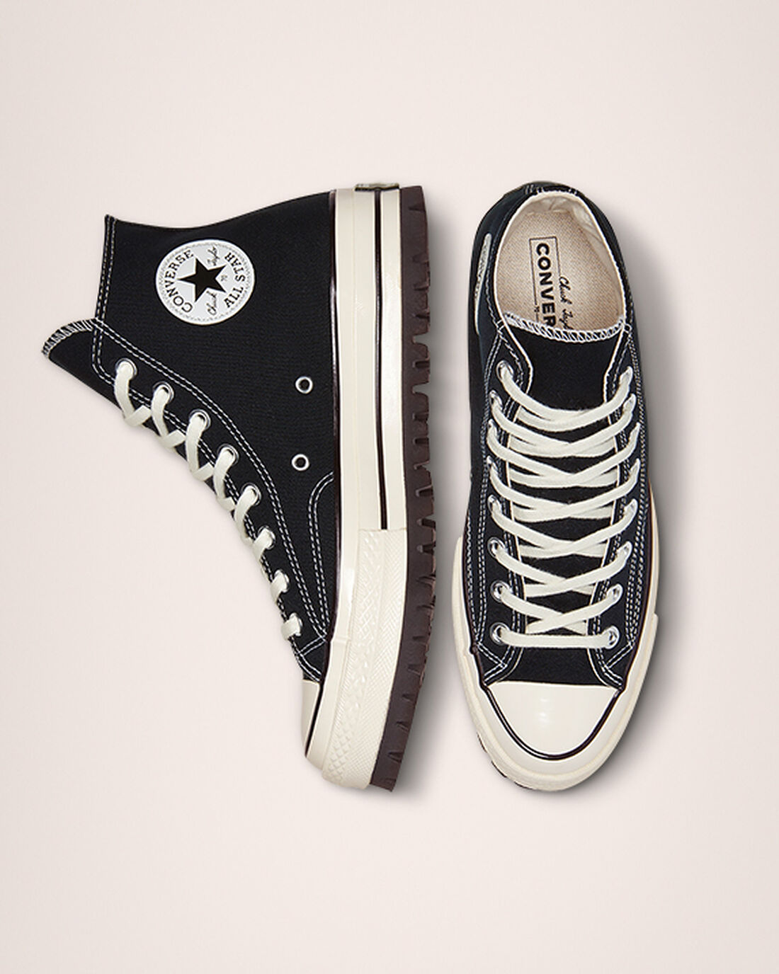 Women's Converse Chuck 70 Trek High Top Sneakers Black | Australia-71639