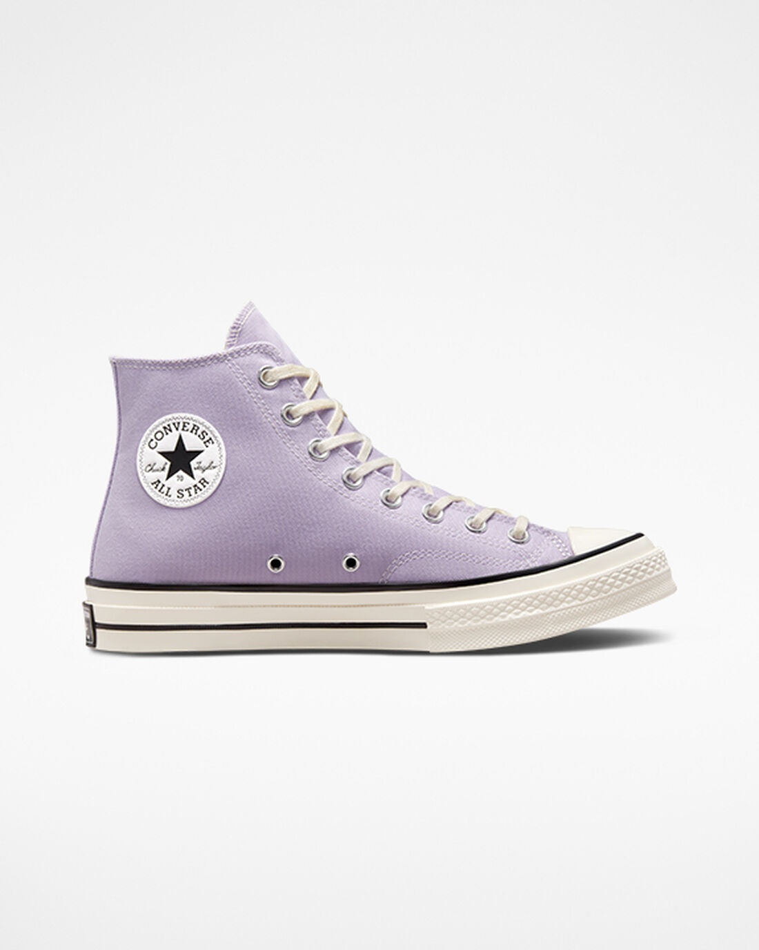 Women\'s Converse Chuck 70 Vintage Canvas High Top Sneakers Purple/Black | Australia-21640