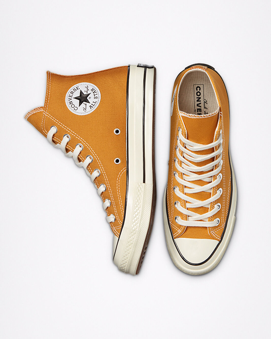 Women's Converse Chuck 70 Vintage Canvas High Top Sneakers Orange Flower/Black | Australia-41950