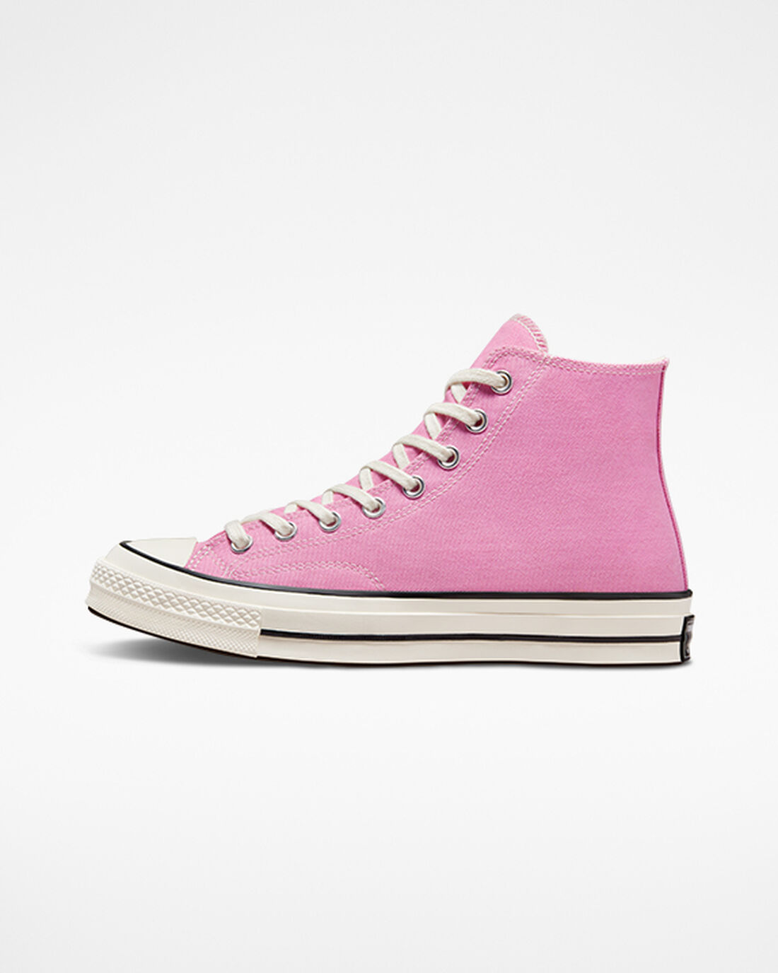 Women's Converse Chuck 70 Vintage Canvas High Top Sneakers Pink/Black | Australia-56182