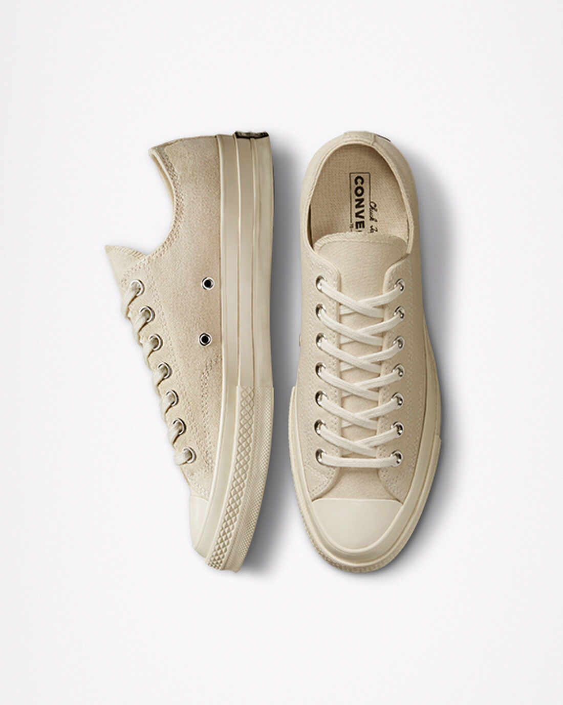 Women's Converse Chuck 70 Vintage Canvas Sneakers Beige/Black | Australia-61897