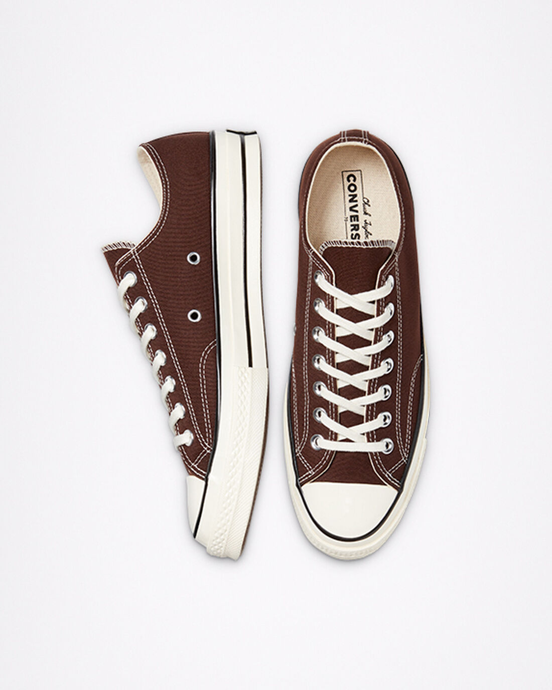 Women's Converse Chuck 70 Vintage Canvas Sneakers Dark Brown/Black | Australia-72458