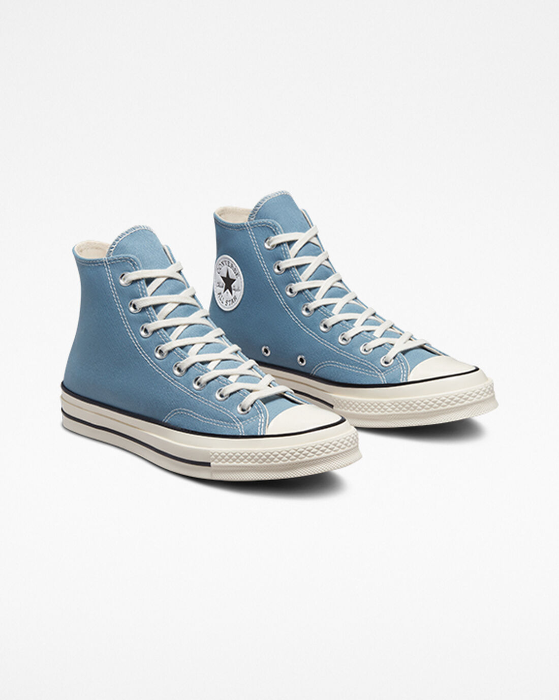 Women's Converse Chuck 70 Vintage Canvas High Top Sneakers Indigo/Black | Australia-80143