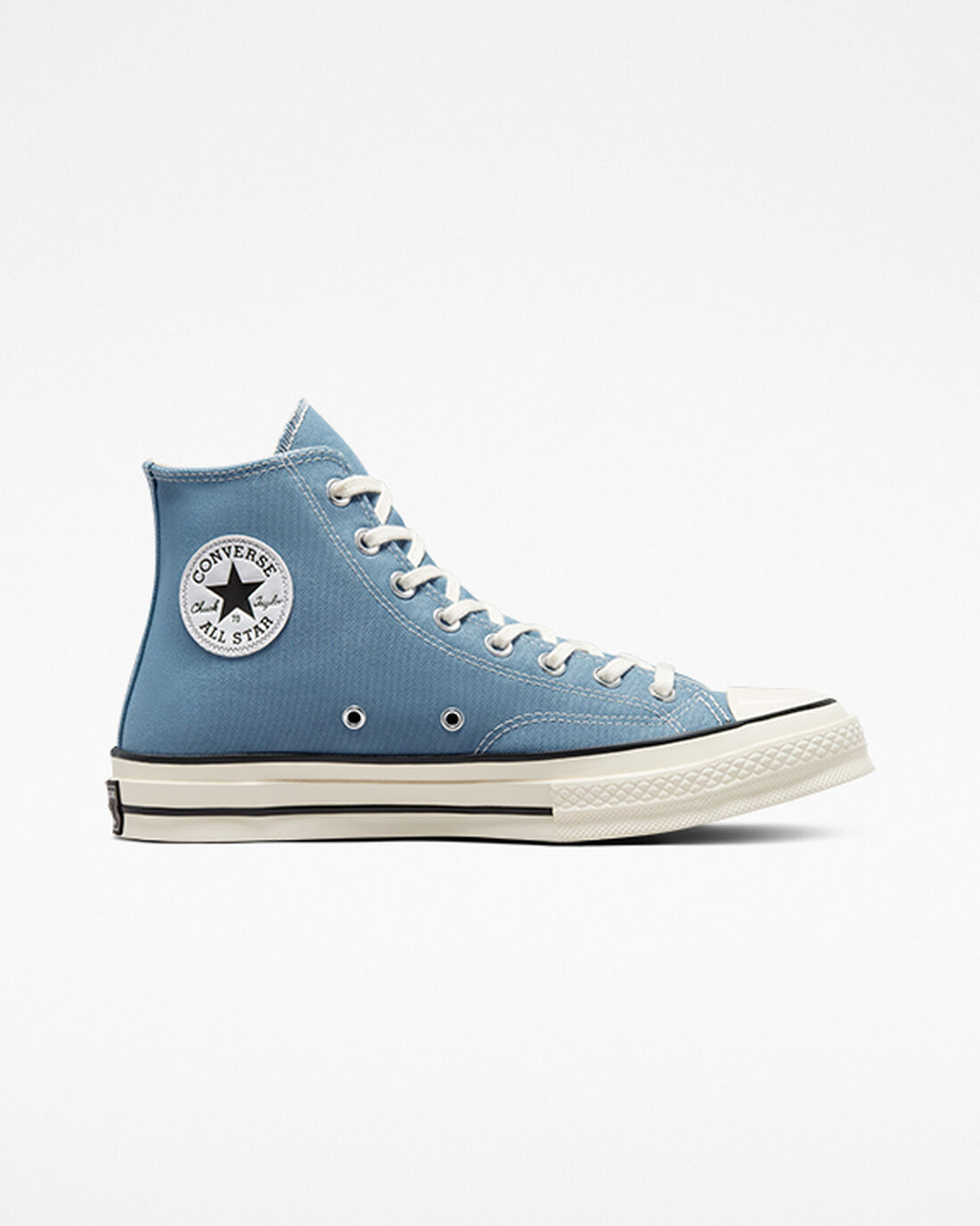 Women\'s Converse Chuck 70 Vintage Canvas High Top Sneakers Indigo/Black | Australia-80143