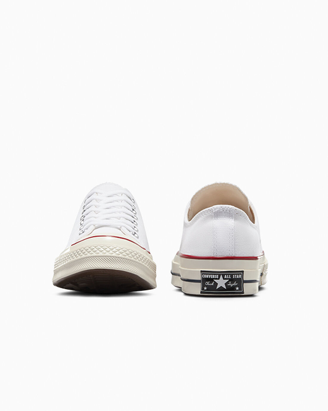 Women's Converse Chuck 70 Vintage Canvas Sneakers White/Dark Red | Australia-83596