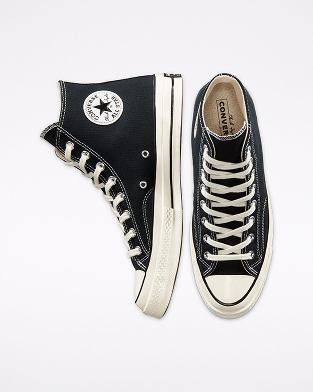 Women's Converse Chuck 70 Vintage Canvas High Top Sneakers Black | Australia-89720