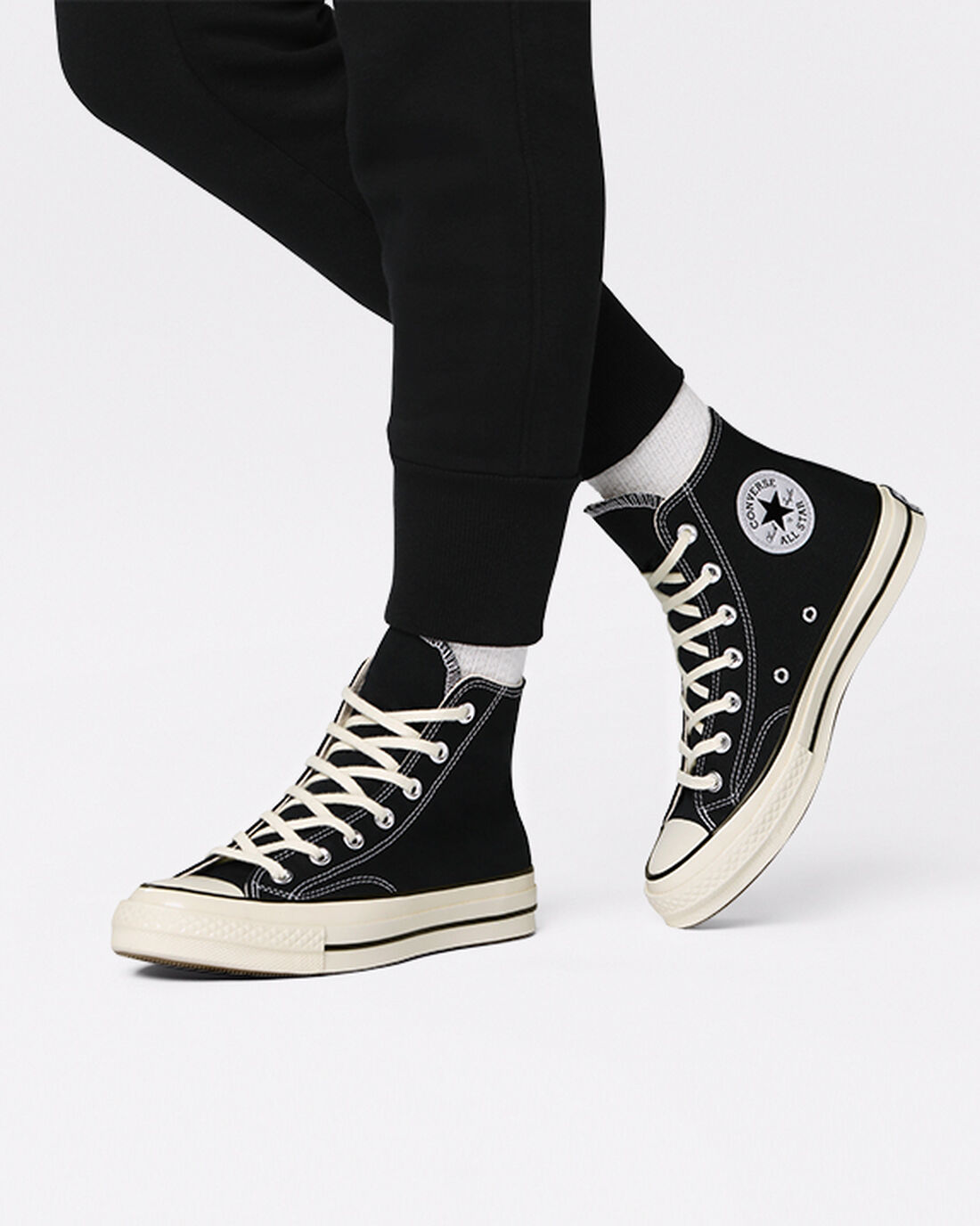 Women's Converse Chuck 70 Vintage Canvas High Top Sneakers Black | Australia-89720