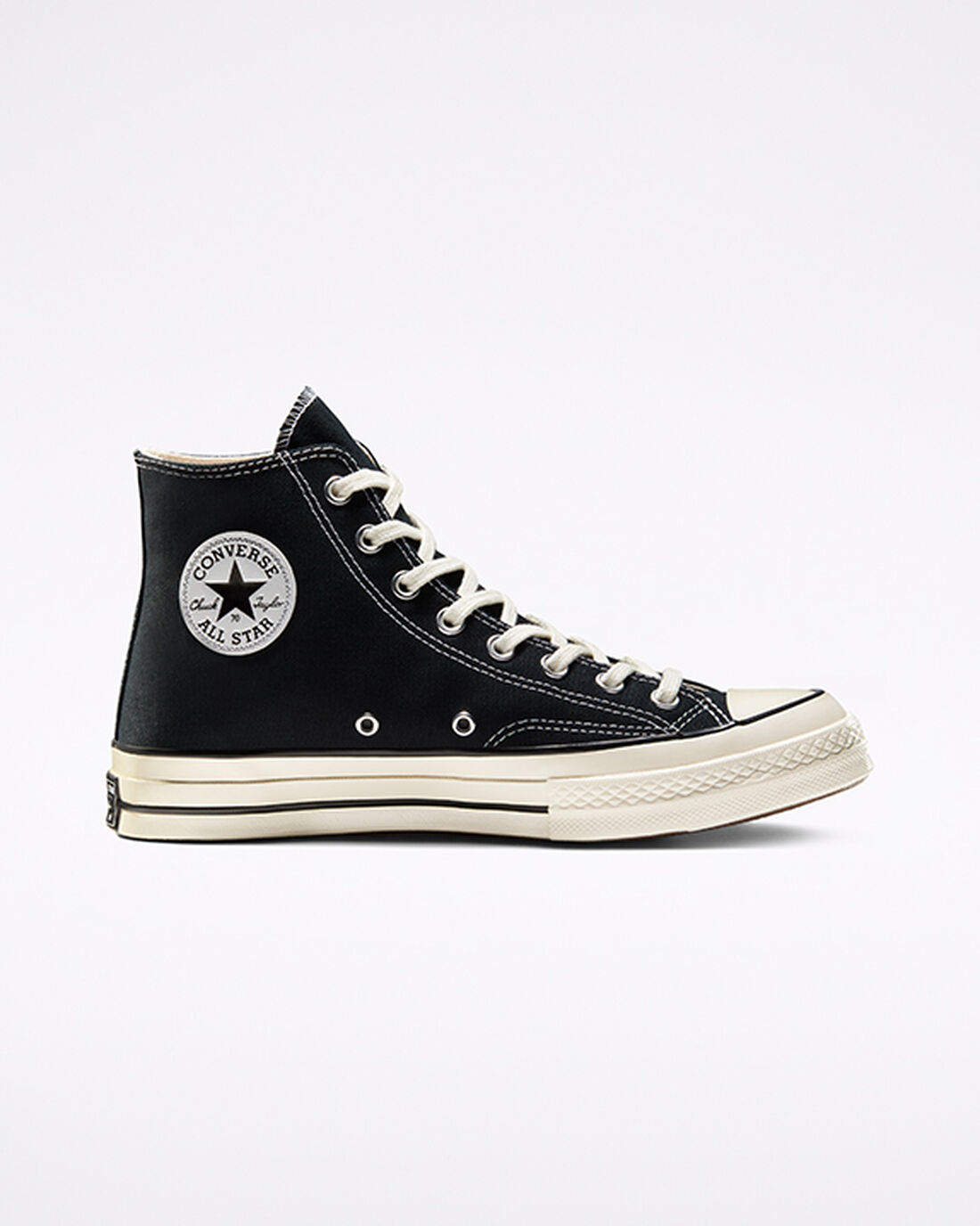 Women\'s Converse Chuck 70 Vintage Canvas High Top Sneakers Black | Australia-89720