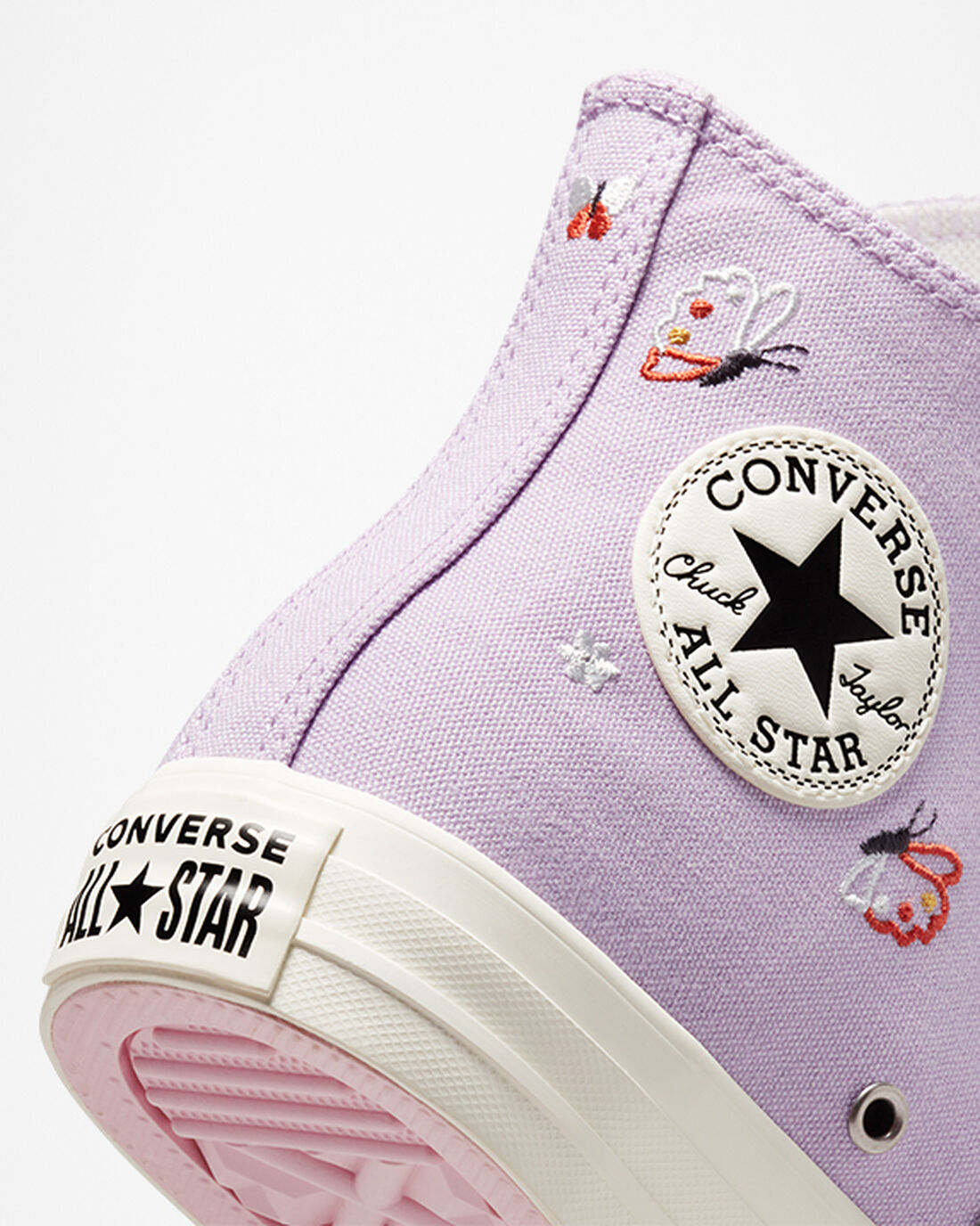 Women's Converse Chuck Taylor All Star Butterfly Wings High Top Sneakers Purple/Black | Australia-32497