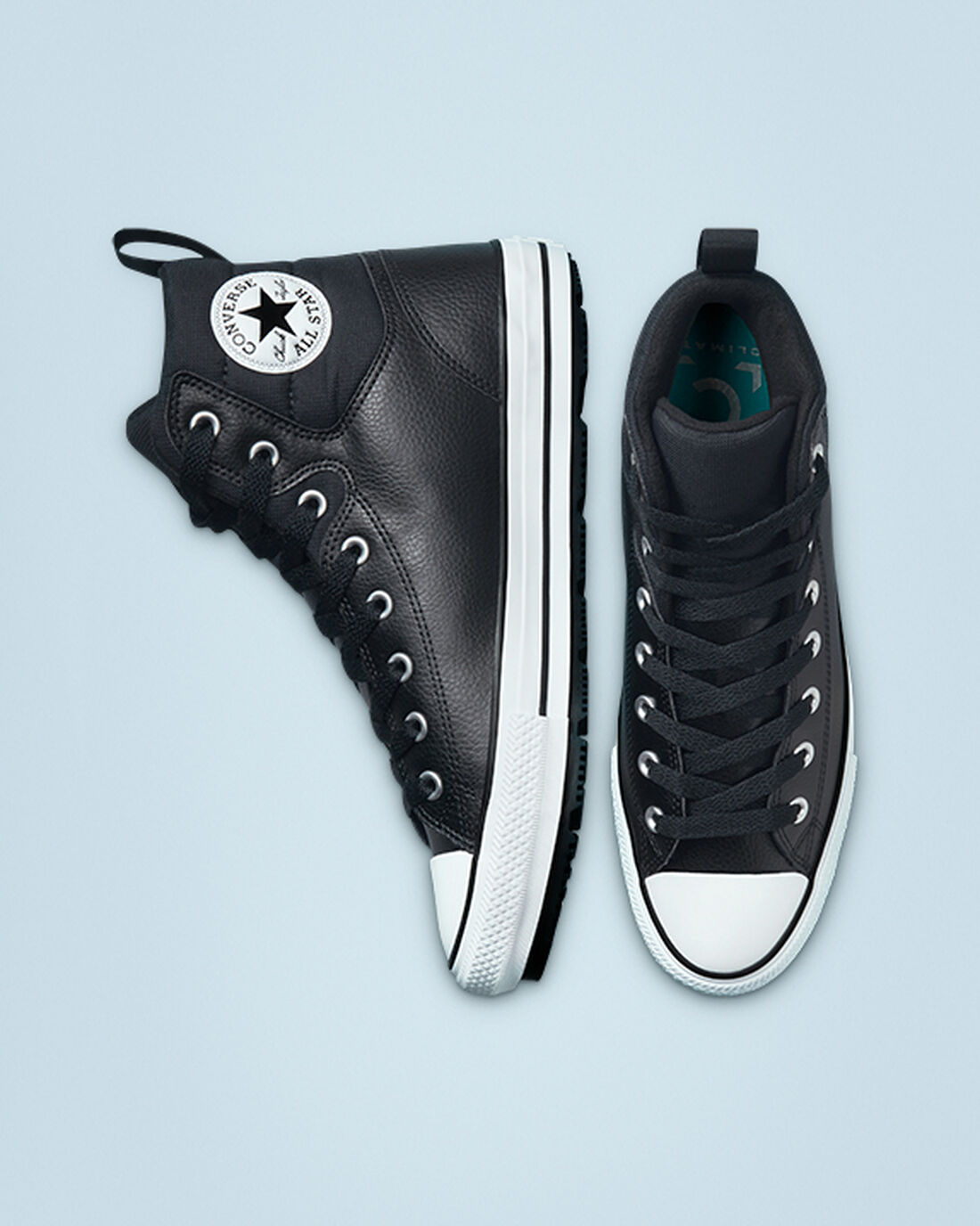 Women's Converse Chuck Taylor All Star Berkshire Winter Boots Black/White/Black | Australia-72395