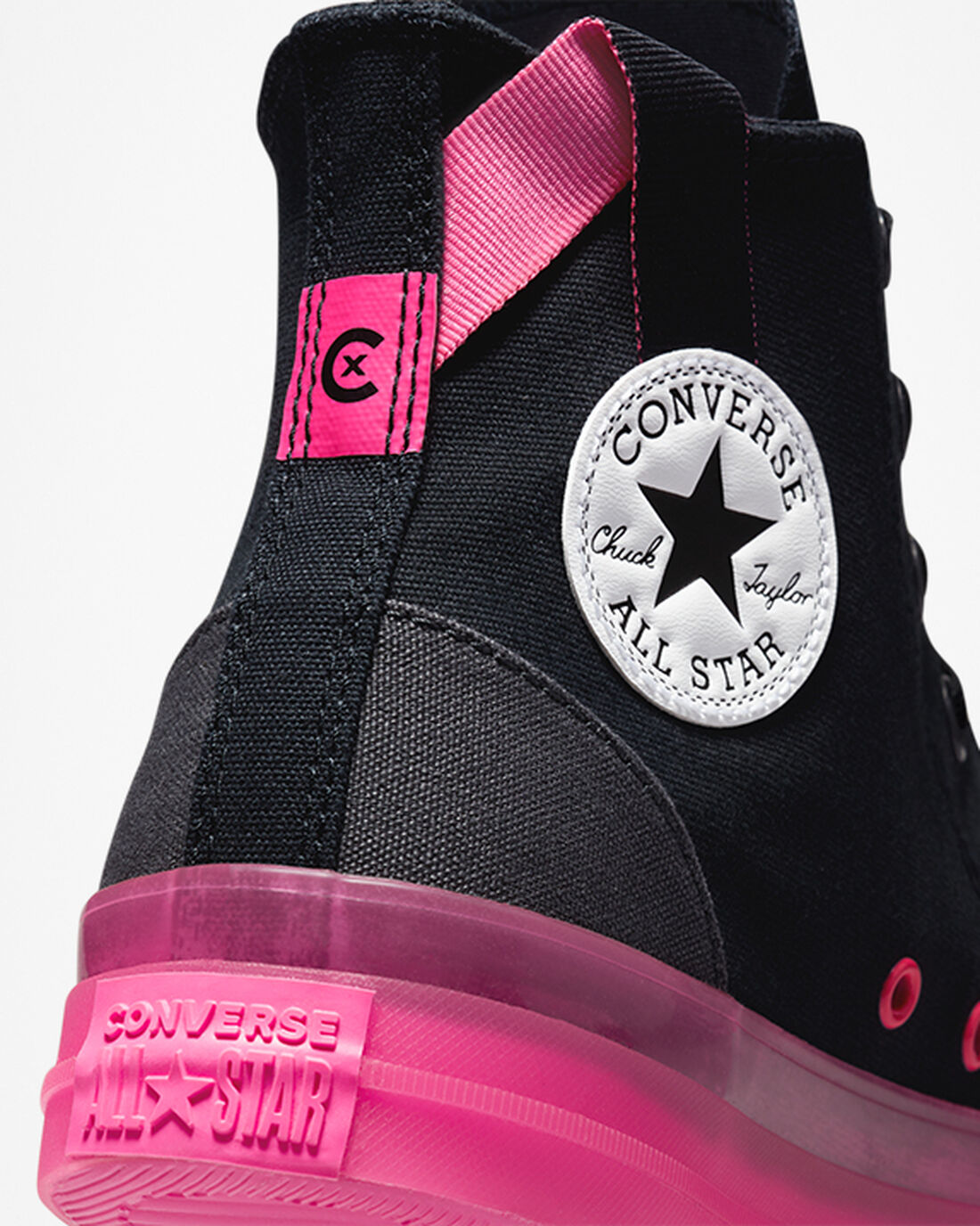 Women's Converse Chuck Taylor All Star CX High Top Sneakers Black/Pink | Australia-05492