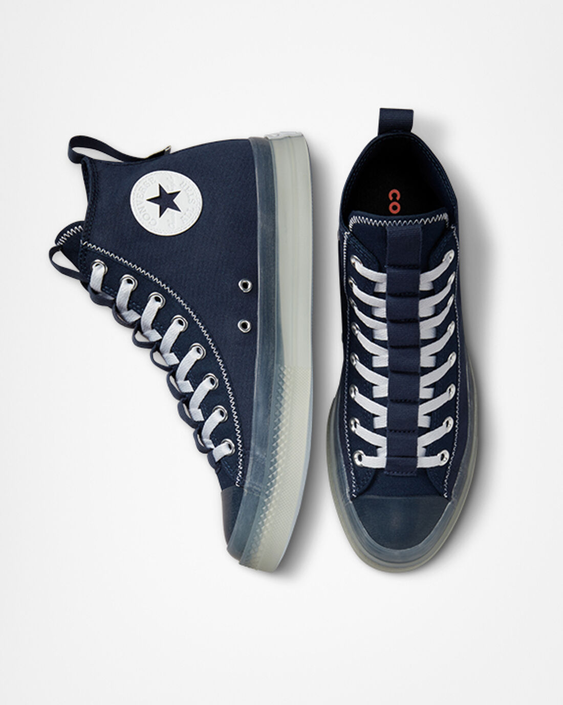 Women's Converse Chuck Taylor All Star CX Explore High Top Sneakers Obsidian/White | Australia-56248