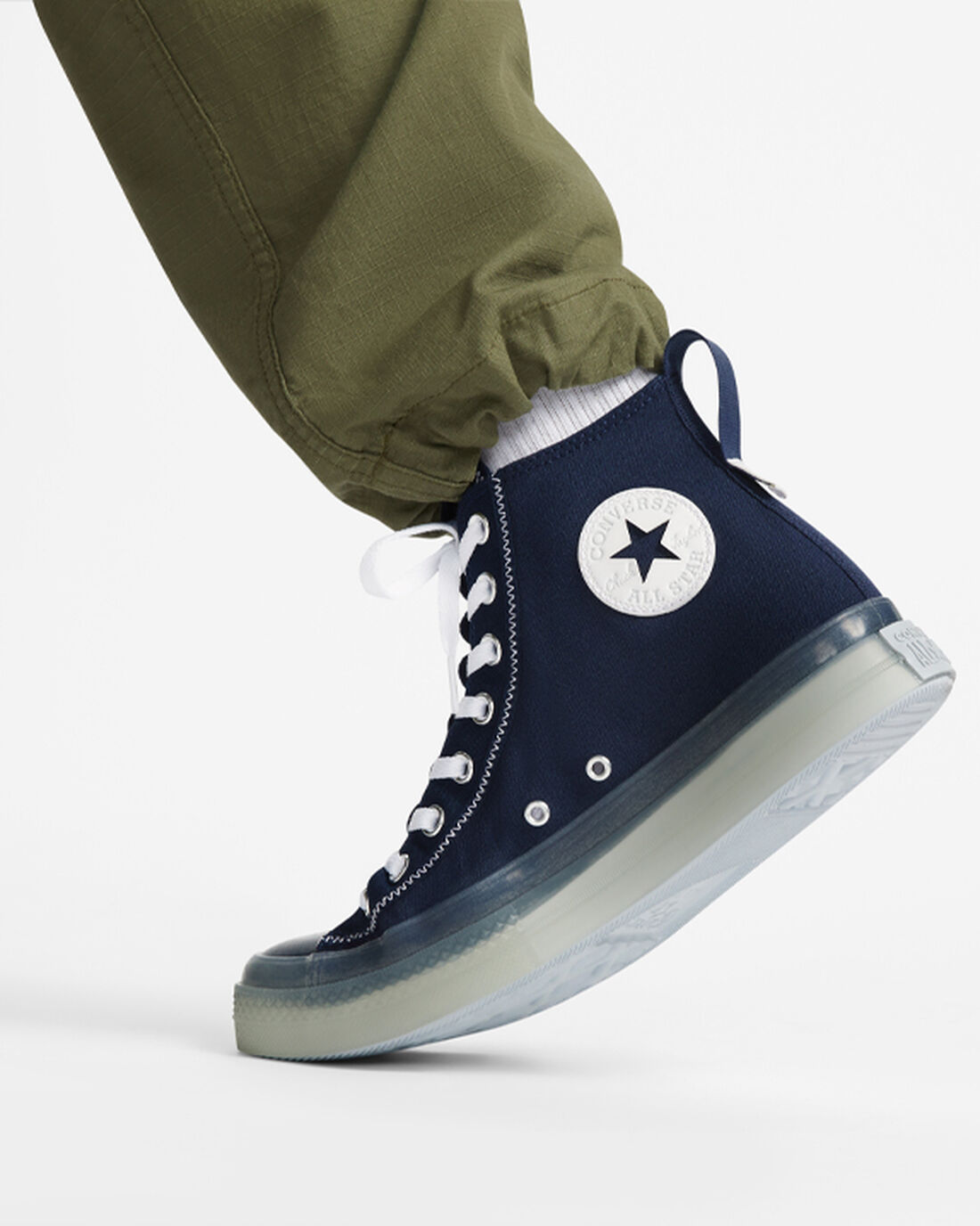 Women's Converse Chuck Taylor All Star CX Explore High Top Sneakers Obsidian/White | Australia-56248