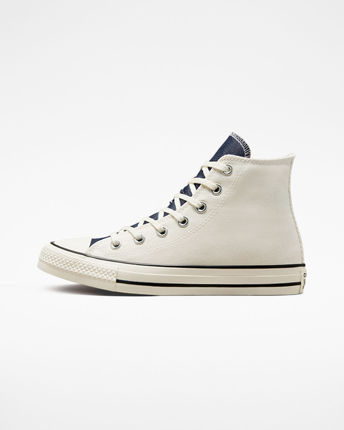 Women's Converse Chuck Taylor All Star Denim High Top Sneakers Beige/Navy/Olive | Australia-25803