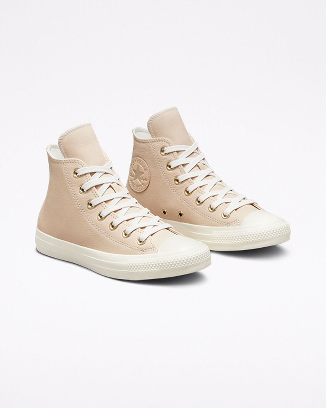 Women's Converse Chuck Taylor All Star Earthy Neutrals High Top Sneakers Light/Light Gold | Australia-80219