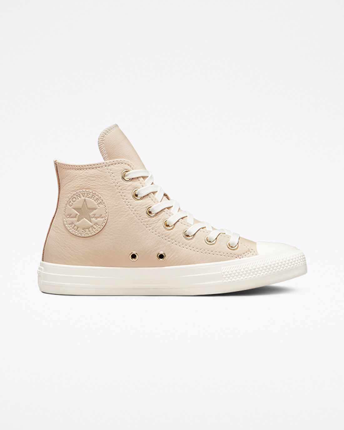 Women\'s Converse Chuck Taylor All Star Earthy Neutrals High Top Sneakers Light/Light Gold | Australia-80219