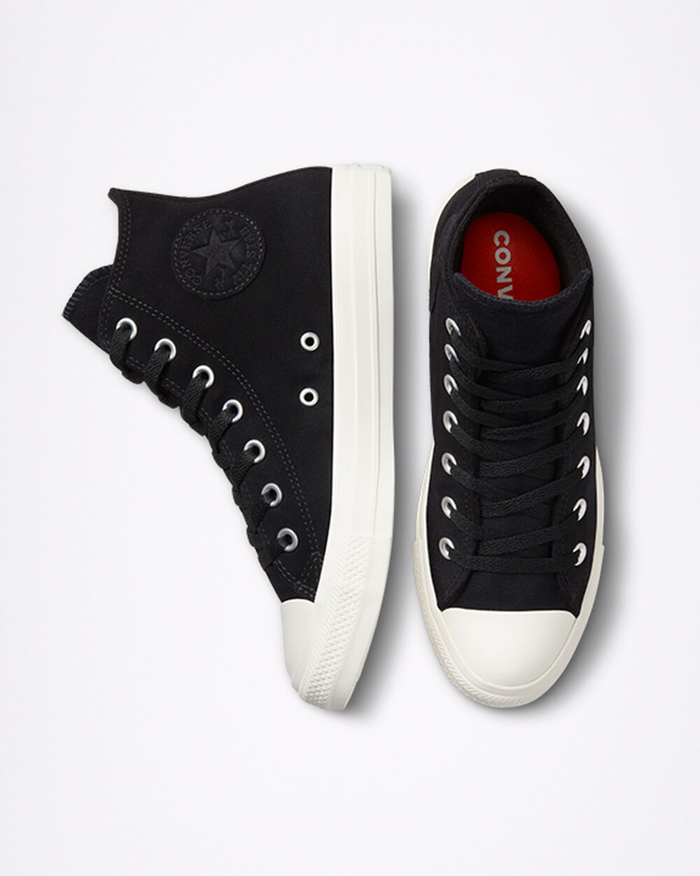 Women's Converse Chuck Taylor All Star High Top Sneakers Black/White | Australia-73568